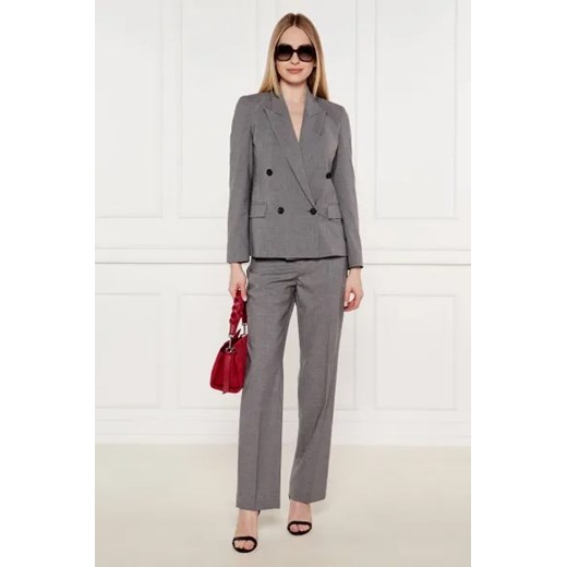 BOSS BLACK Wełniane spodnie Tilda9 | Loose fit 34 Gomez Fashion Store