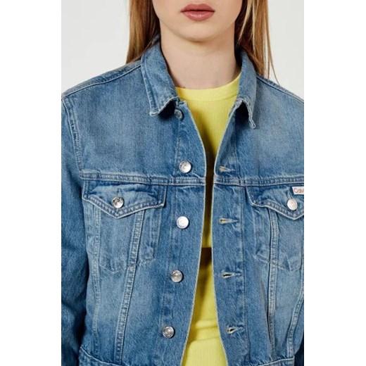 Calvin Klein Jeans Jeansowa kurtka 90''S | Cropped Fit L okazja Gomez Fashion Store