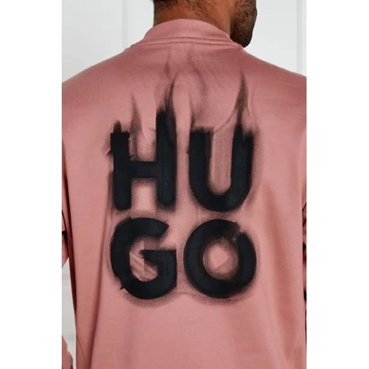 HUGO Bluza Durungu | Relaxed fit M okazyjna cena Gomez Fashion Store