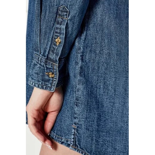 Guess Jeans Jeansowa koszula | Oversize fit S Gomez Fashion Store okazja