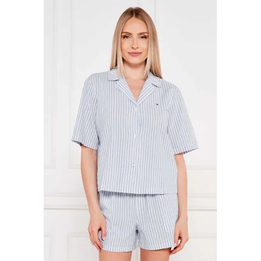 Tommy Hilfiger Piżama | Relaxed fit | z dodatkiem lnu Tommy Hilfiger XS okazyjna cena Gomez Fashion Store