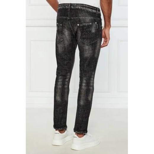 Philipp Plein Jeansy Hexagon | Skinny fit 30 okazyjna cena Gomez Fashion Store