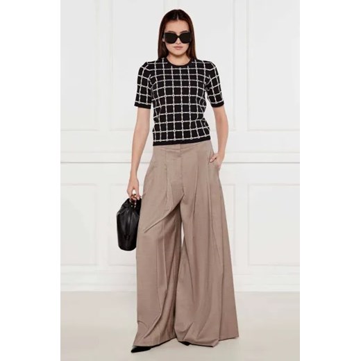 BOSS BLACK Wełniane spodnie Tetosa1 | Relaxed fit 38 Gomez Fashion Store