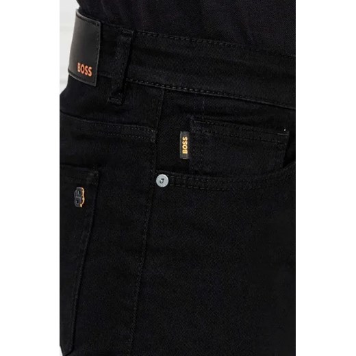 Jeansy męskie BOSS HUGO z elastanu 