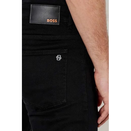 Jeansy męskie BOSS HUGO z elastanu 