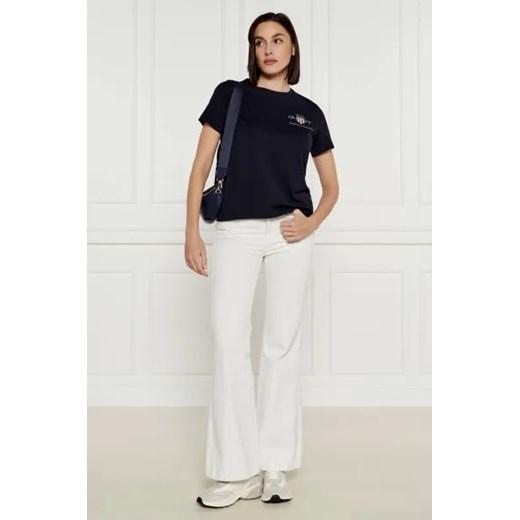 Gant T-shirt | Regular Fit Gant XS promocja Gomez Fashion Store