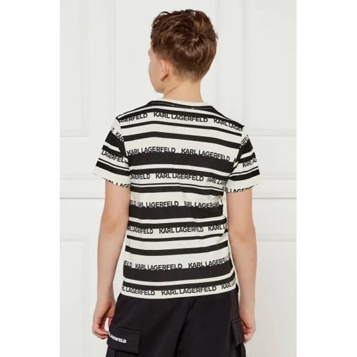 Karl Lagerfeld Kids T-shirt | Regular Fit 126 okazja Gomez Fashion Store