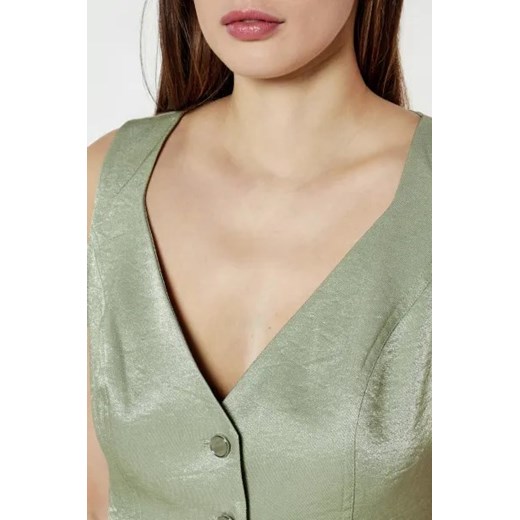 GUESS Kamizelka CAMILLE PERFECT | Cropped Fit Guess S wyprzedaż Gomez Fashion Store