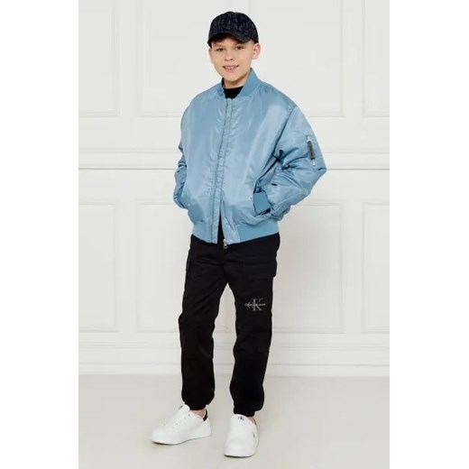 Calvin Klein Jeans Spodnie cargo Essential | Regular Fit 164 okazja Gomez Fashion Store