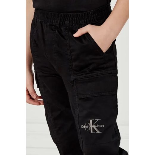Calvin Klein Jeans Spodnie cargo Essential | Regular Fit 140 promocja Gomez Fashion Store