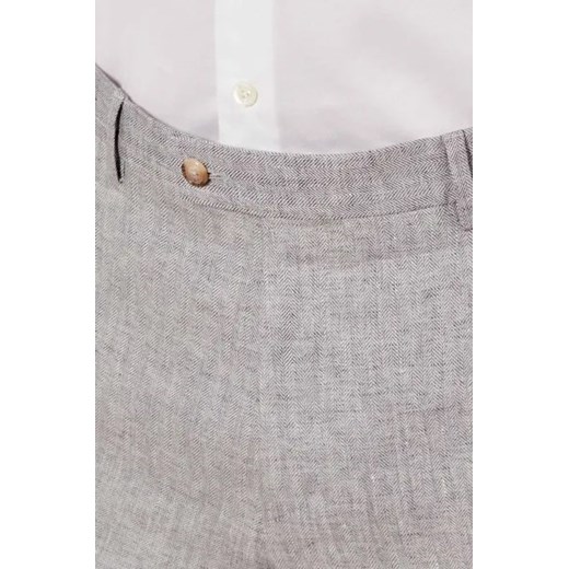 Sand Copenhagen Lniane spodnie 6809 T Herring - Craig | Slim Fit Sand Copenhagen 48 wyprzedaż Gomez Fashion Store