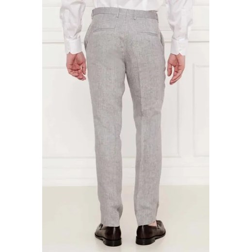 Sand Copenhagen Lniane spodnie 6809 T Herring - Craig | Slim Fit Sand Copenhagen 48 promocja Gomez Fashion Store