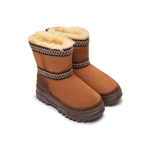 UGG Skórzane śniegowce CLASSIC MINI TRAILGAZER 41 okazyjna cena Gomez Fashion Store