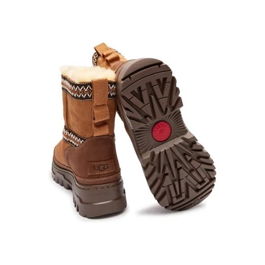 UGG Skórzane śniegowce CLASSIC MINI TRAILGAZER 41 Gomez Fashion Store wyprzedaż