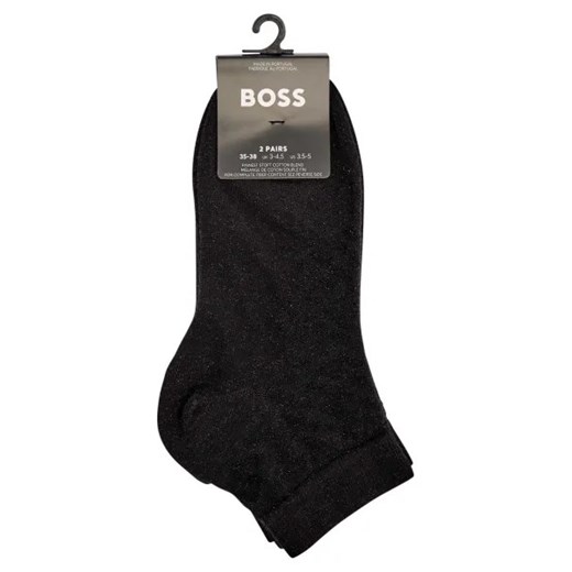 BOSS BLACK Skarpety 2-pack Shiny 35/38 Gomez Fashion Store