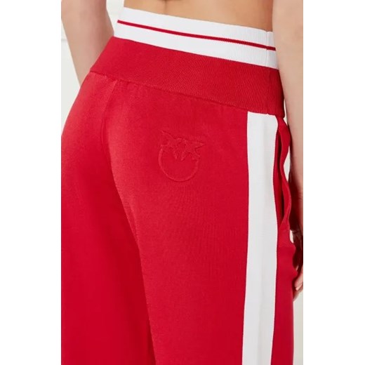 Pinko Spodnie dresowe MARSICANO | Regular Fit | pique Pinko M promocyjna cena Gomez Fashion Store