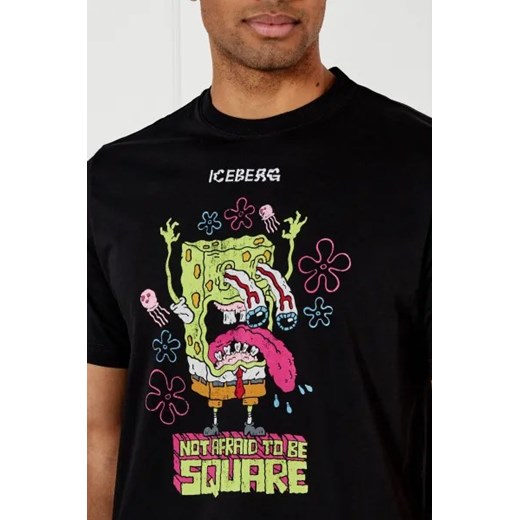 Iceberg T-shirt Iceberg x Spongebob | Regular Fit Iceberg M okazja Gomez Fashion Store