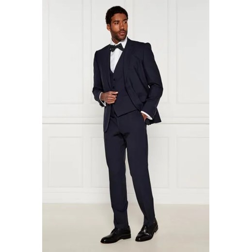 BOSS BLACK Wełniane spodnie H-Lenon-MM-224 | Regular Fit 48 Gomez Fashion Store