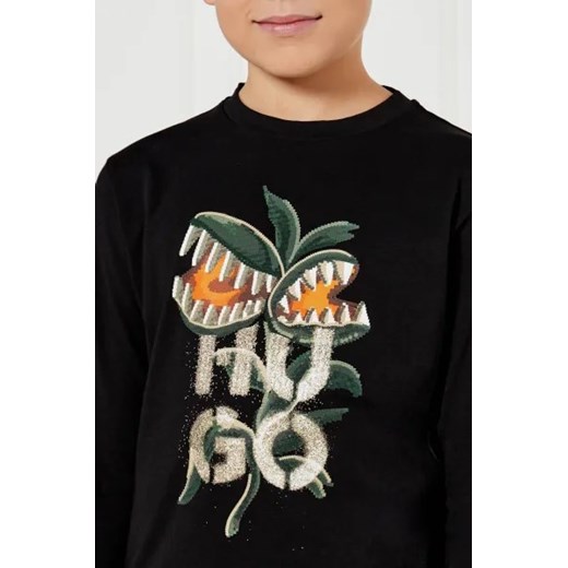 HUGO KIDS Longsleeve | Regular Fit Hugo Kids 162 wyprzedaż Gomez Fashion Store