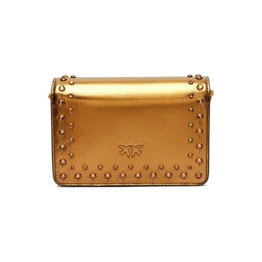 Pinko Skórzana listonoszka LOVE CLICK MINI Pinko One Size wyprzedaż Gomez Fashion Store
