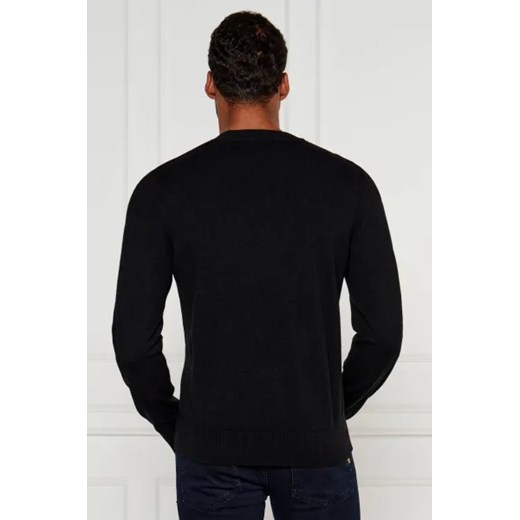 Versace Jeans Couture Sweter | Regular Fit | z dodatkiem wełny i kaszmiru M okazyjna cena Gomez Fashion Store