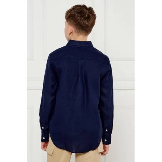 POLO RALPH LAUREN Lniana koszula | Regular Fit Polo Ralph Lauren 164/176 okazyjna cena Gomez Fashion Store