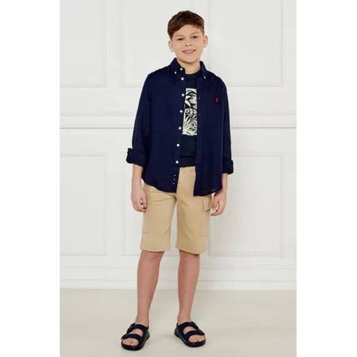 POLO RALPH LAUREN Lniana koszula | Regular Fit Polo Ralph Lauren 164/176 okazja Gomez Fashion Store