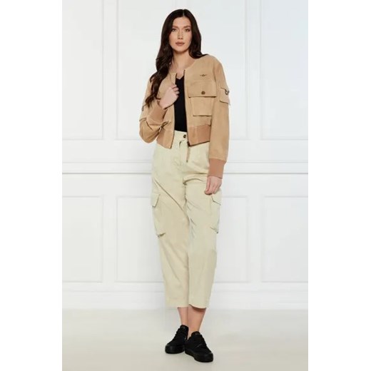 Aeronautica Militare Skórzana kurtka | Regular Fit Aeronautica Militare 36 Gomez Fashion Store okazja