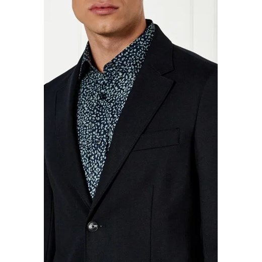 Emporio Armani Marynarka | Regular Fit | z dodatkiem wełny Emporio Armani 50 wyprzedaż Gomez Fashion Store