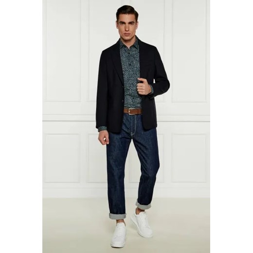 Emporio Armani Marynarka | Regular Fit | z dodatkiem wełny Emporio Armani 50 okazja Gomez Fashion Store