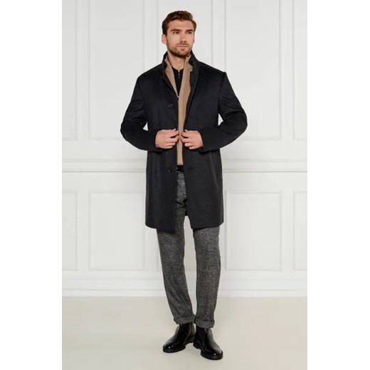 Joop! Wełniany płaszcz 17 JC-21Maron | z dodatkiem kaszmiru Joop! 56 wyprzedaż Gomez Fashion Store