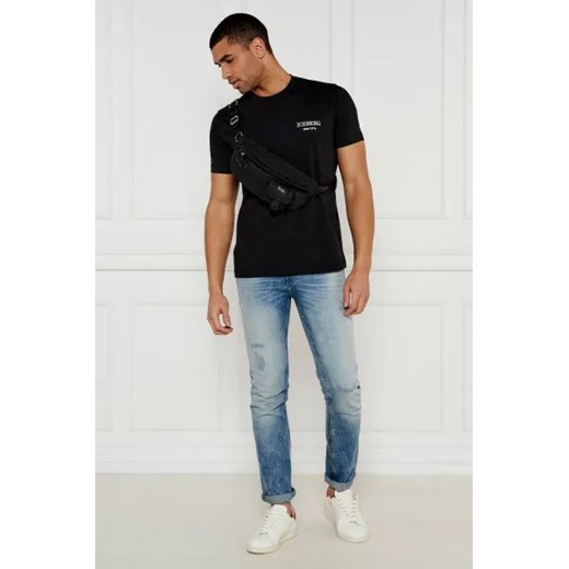 Iceberg T-shirt | Regular Fit Iceberg M okazja Gomez Fashion Store