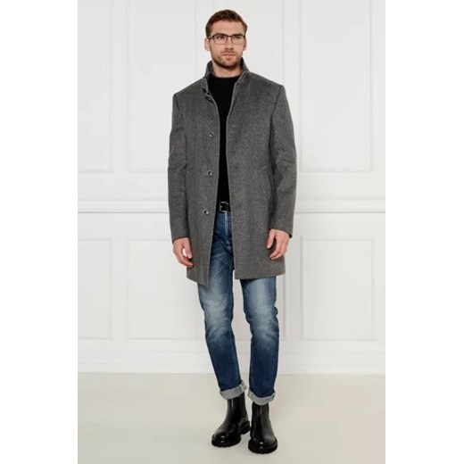 Joop! Wełniany płaszcz Maron Joop! 52 Gomez Fashion Store wyprzedaż