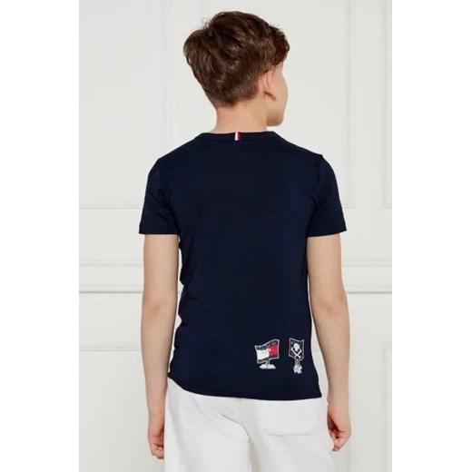 T-shirt chłopięce Tommy Hilfiger z bawełny
