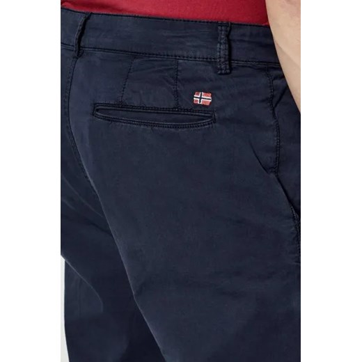 Napapijri Spodnie chino M-PUYO SUM 041 | Slim Fit Napapijri 30 Gomez Fashion Store okazyjna cena