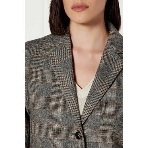 Tommy Hilfiger Wełniana marynarka | Loose fit Tommy Hilfiger 40 okazyjna cena Gomez Fashion Store