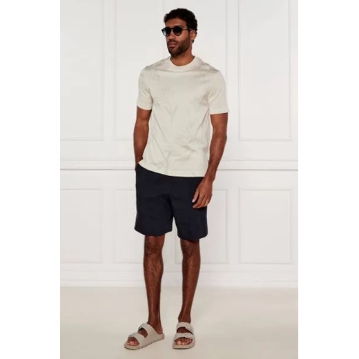 BOSS BLACK Lniane szorty P-Peter-RDS-S-WG-252 | Relaxed fit 56 Gomez Fashion Store promocyjna cena