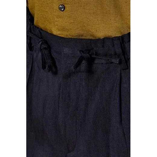 BOSS BLACK Lniane spodnie P-Perin-RDS-PL-WG252 | Slim Fit 48 Gomez Fashion Store okazja