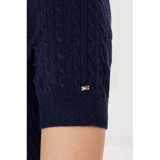 Tommy Hilfiger Wełniany kardigan | Regular Fit Tommy Hilfiger M okazja Gomez Fashion Store