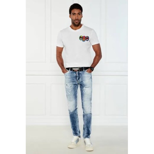 Jeansy męskie Dsquared2 na lato 