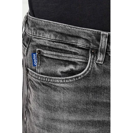 Jeansy męskie Hugo Blue z elastanu 