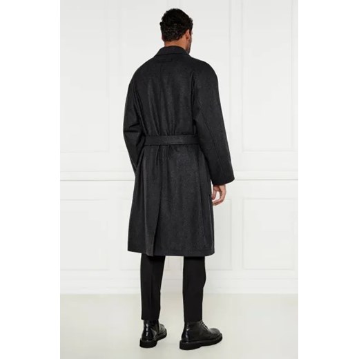 HUGO Wełniany płaszcz Mars 56 wyprzedaż Gomez Fashion Store
