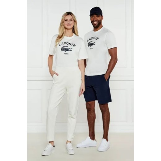 Lacoste T-shirt | Classic fit Lacoste S wyprzedaż Gomez Fashion Store