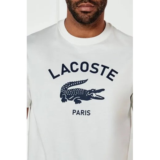 Lacoste T-shirt | Classic fit Lacoste S wyprzedaż Gomez Fashion Store