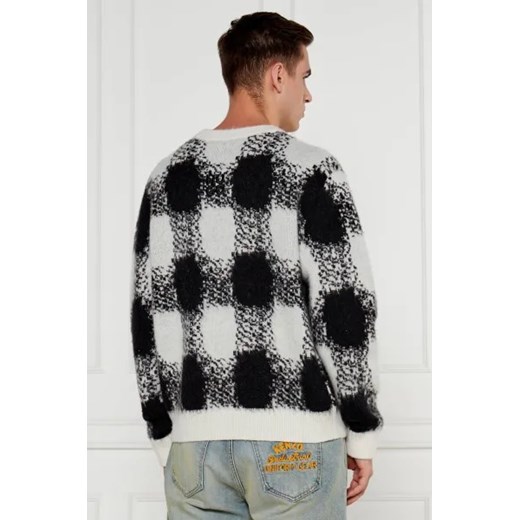 HUGO Sweter Shequer | Oversize fit | z dodatkiem wełny XL okazja Gomez Fashion Store