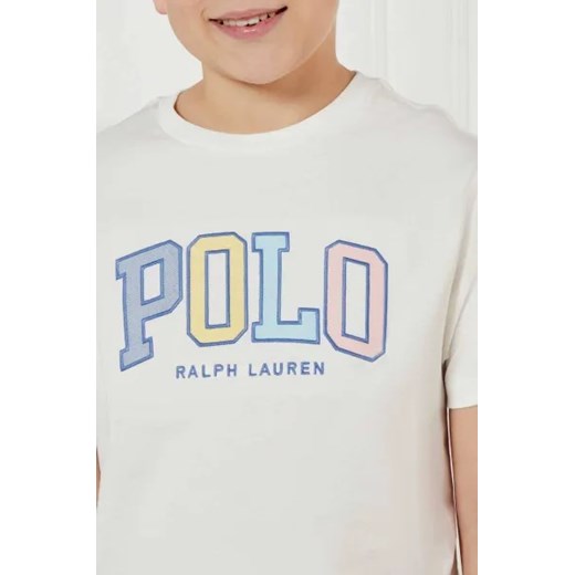 T-shirt chłopięce Polo Ralph Lauren bawełniany 