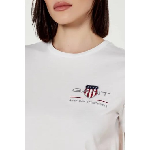 Gant T-shirt | Regular Fit Gant XS okazyjna cena Gomez Fashion Store