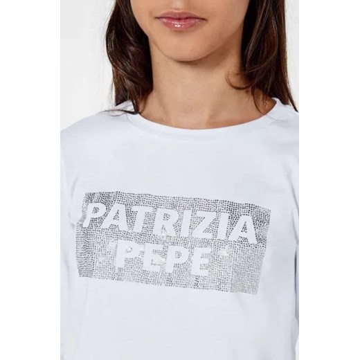 Patrizia Pepe Bluzka | Regular Fit Patrizia Pepe 164 okazyjna cena Gomez Fashion Store