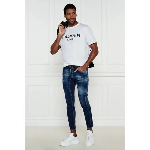 Balmain T-shirt | Regular Fit M wyprzedaż Gomez Fashion Store