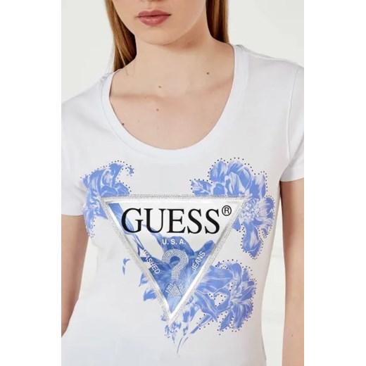 Bluzka damska Guess z elastanu 